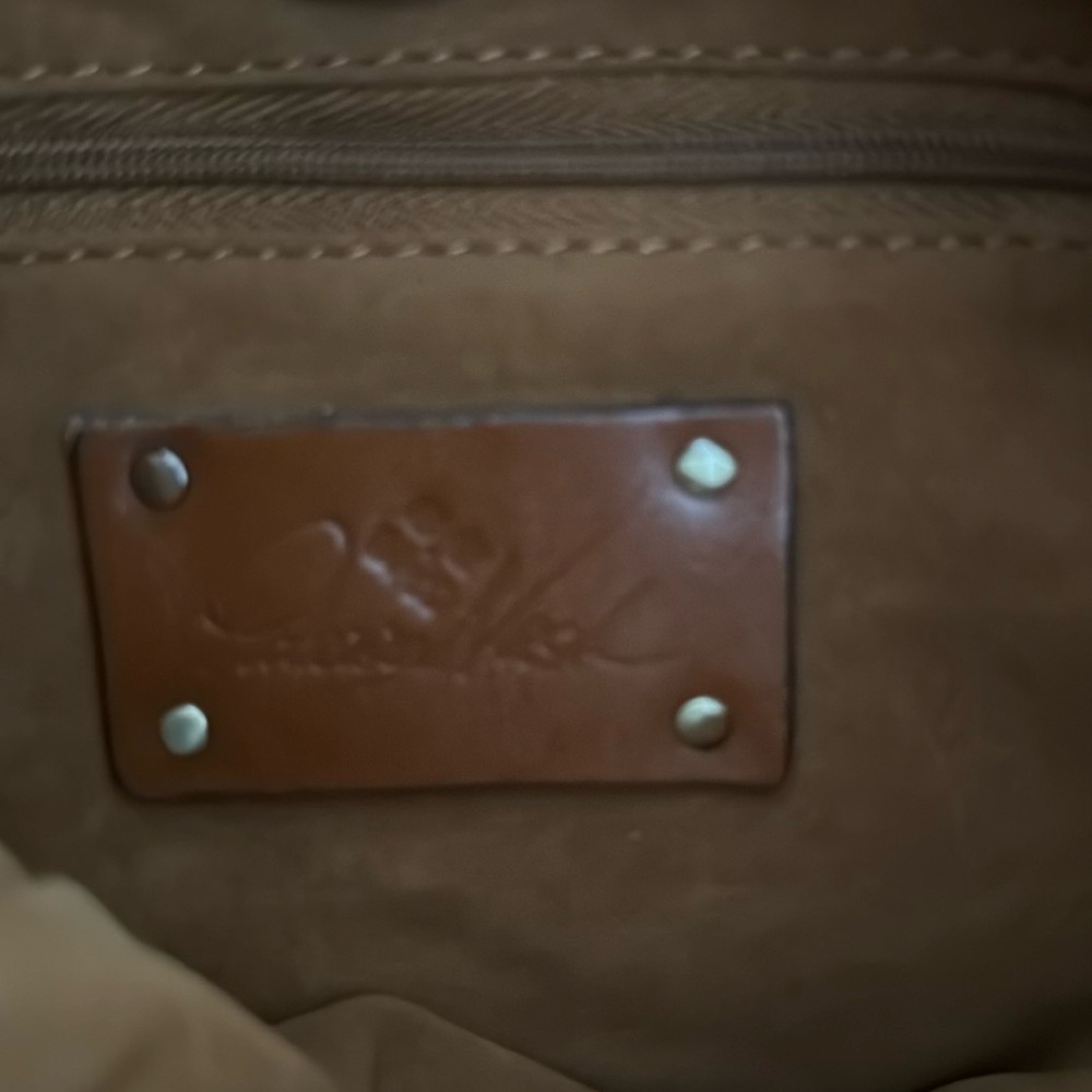 Patricia Nash Brown Shoulder Bag with Slouchy Hobo Shape and Adjustable Strap - Picture 12 of 16